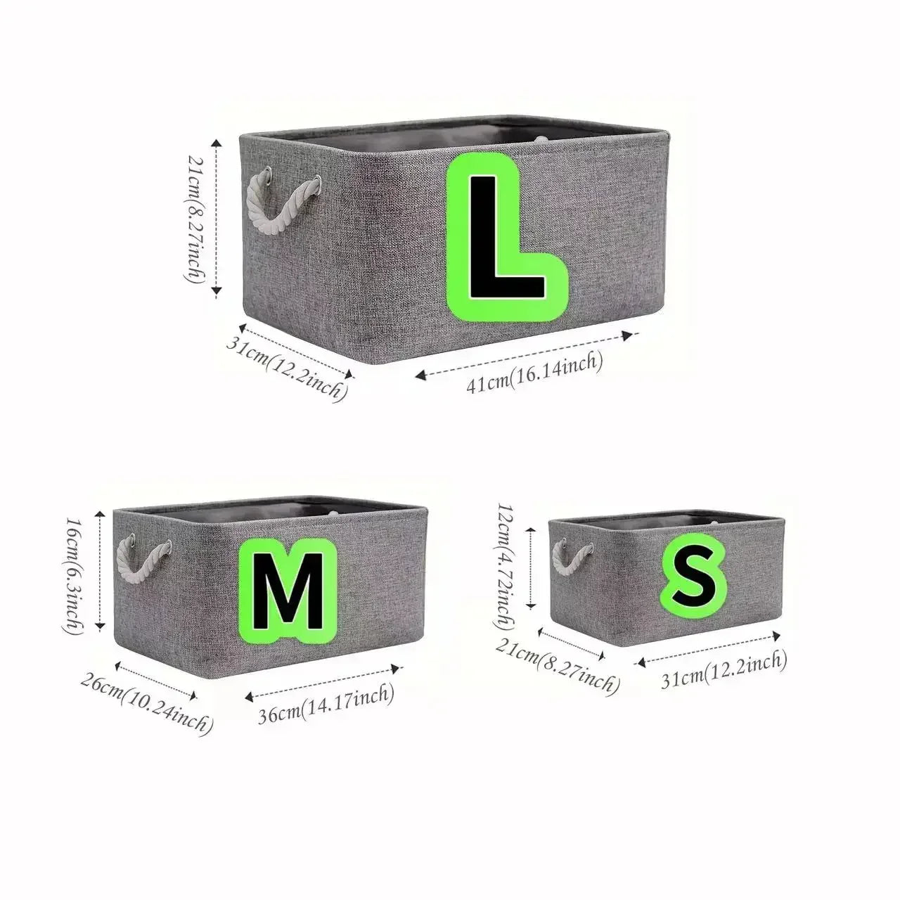 Sundries Storage organizer Laundry Basket for Toys Clothes Socks Book Organizer