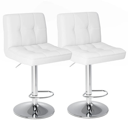 Leather Bar Stools Set