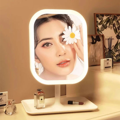 Vanity Mirror 3 Color Light LED Makeup Touching