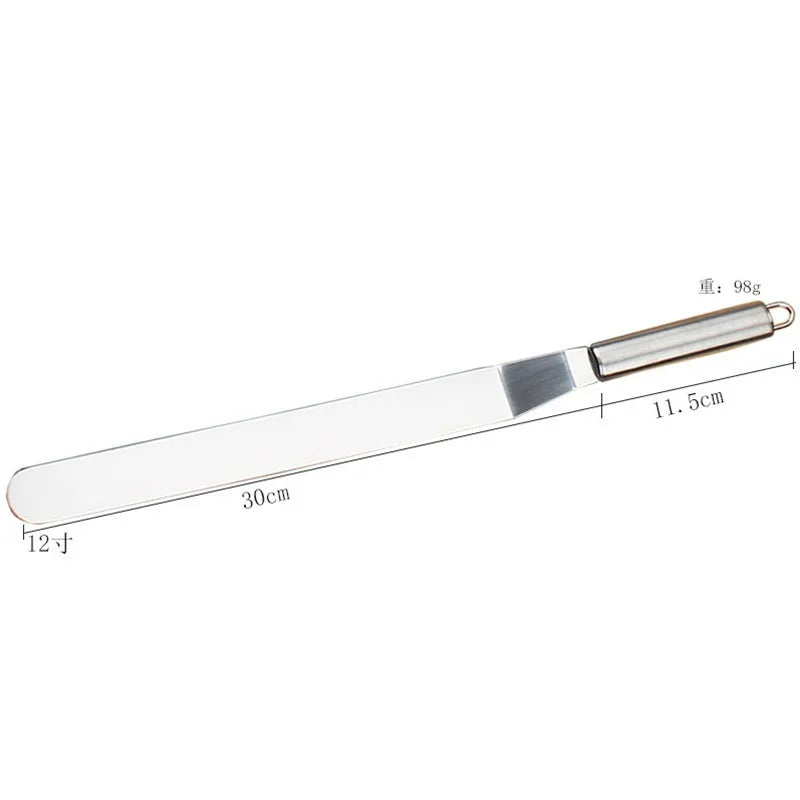 Stainless Steel Cream Icing Frosting Spatula for Cake Decorating Utensils Accessories