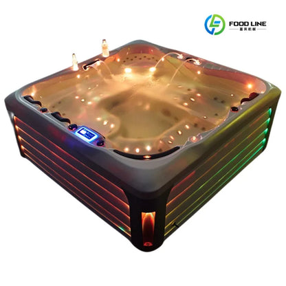 High-Quality 5 Persons Outdoor Massage Luxury Outdoor Hot Tub Spa Pool