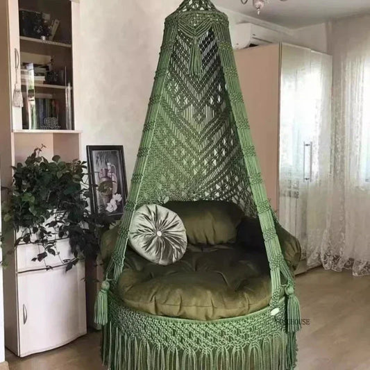Large Hanging Basket Double Hammock Lazy Chair