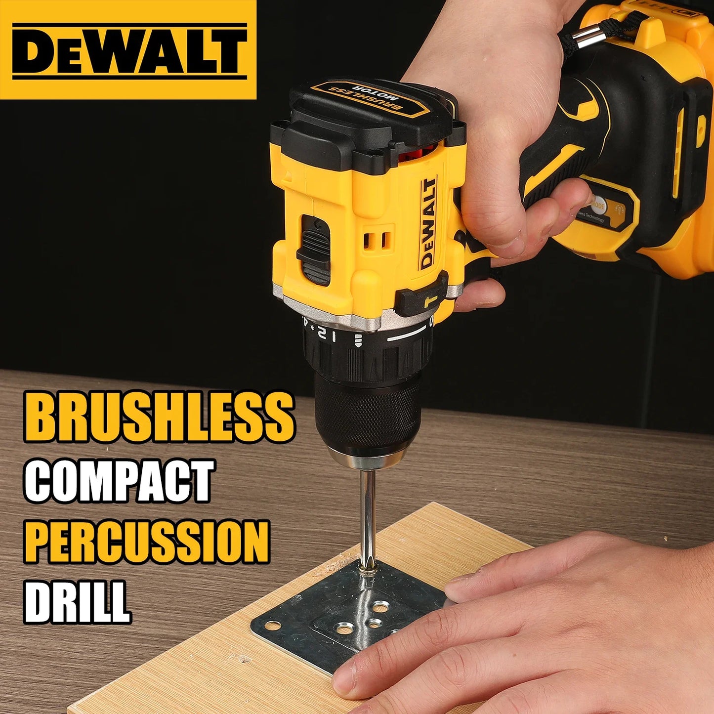 DEWALT Cordless Impact Drill Brushless Professional Car Maintenance & Household Repair